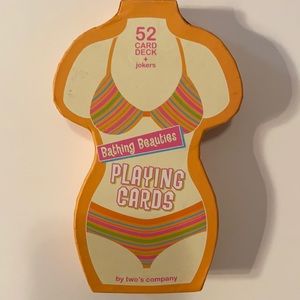 NWT Two’s Company Bathing Beauties Playing cards